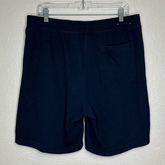 Uniqlo AlRism Navy Blue Cotton Easy Pull On Men’s Shorts - Picture 6 of 12